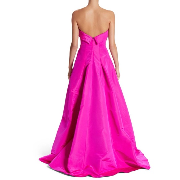 SACHIN & BABI NOIR RIELLE Silk Bustier Ballgown 8 - Picture 4 of 8